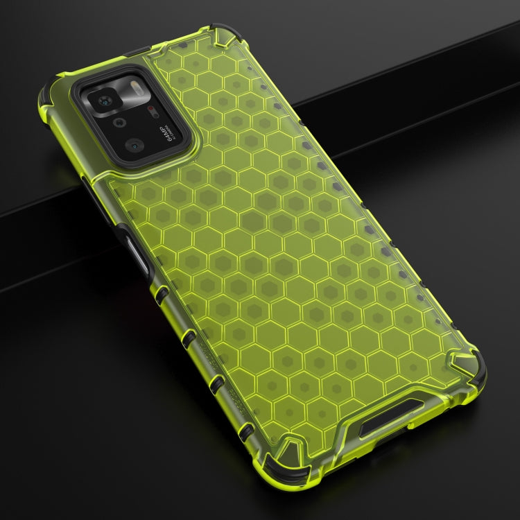 For Xiaomi Redmi Note 10 Pro 5G Shockproof Honeycomb PC + TPU Protective Case