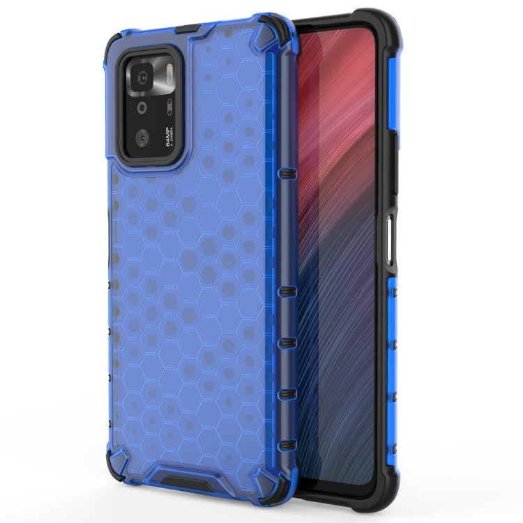 For Xiaomi Redmi Note 10 Pro 5G Shockproof Honeycomb PC + TPU Protective Case