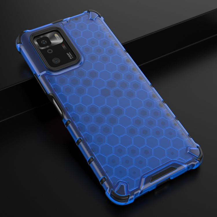 For Xiaomi Redmi Note 10 Pro 5G Shockproof Honeycomb PC + TPU Protective Case