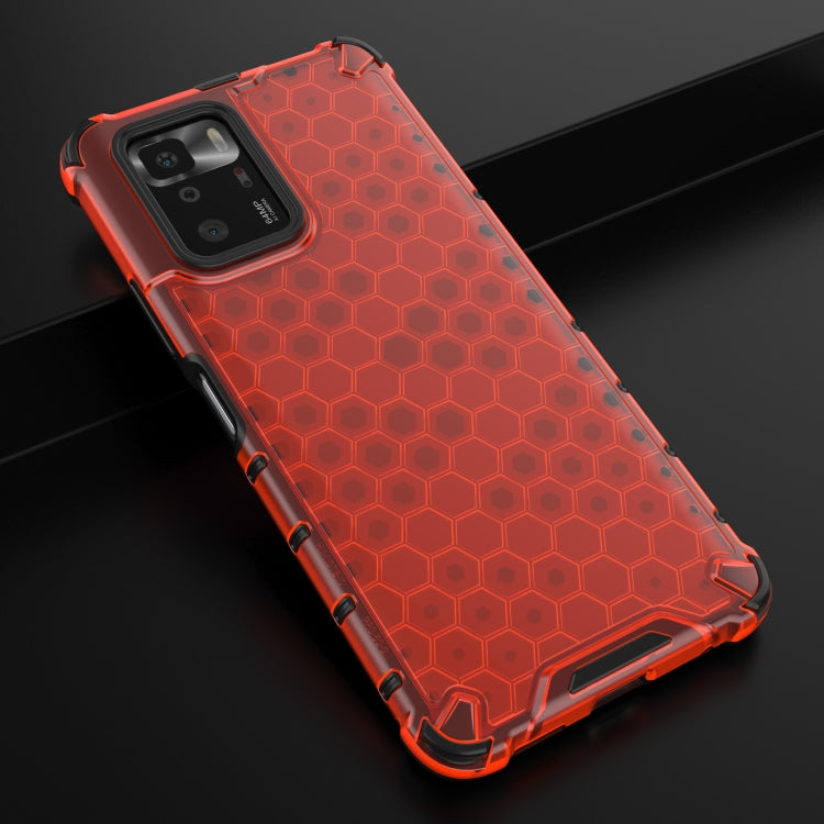 For Xiaomi Redmi Note 10 Pro 5G Shockproof Honeycomb PC + TPU Protective Case