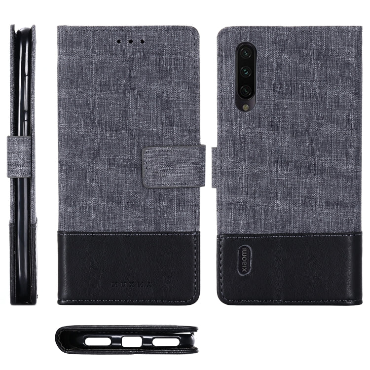For Xiaomi Mi A3 MUXMA MX102 Horizontal Flip Canvas Leather Case with Stand & Card Slot & Wallet Function