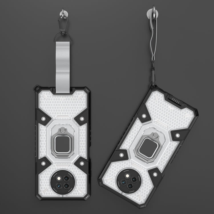 For Xiaomi Redmi Note 9 5G Space PC+TPU Ring Holder Protective Case