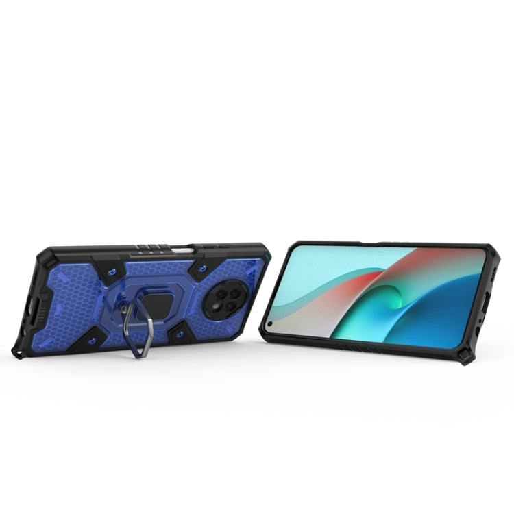 For Xiaomi Redmi Note 9 5G Space PC+TPU Ring Holder Protective Case