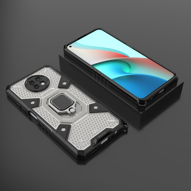 For Xiaomi Redmi Note 9 5G Space PC+TPU Ring Holder Protective Case