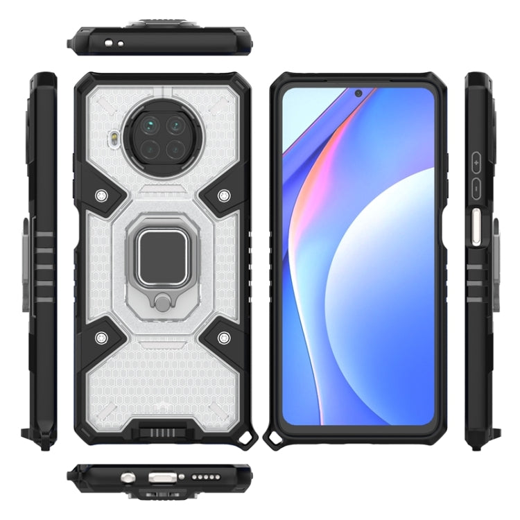 For Xiaomi Mi 10T Lite 5G Space PC+TPU Ring Holder Protective Case