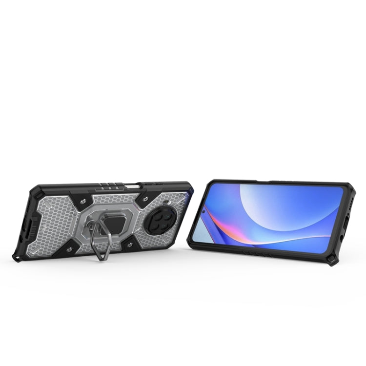 For Xiaomi Mi 10T Lite 5G Space PC+TPU Ring Holder Protective Case