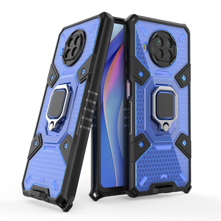 For Xiaomi Mi 10T Lite 5G Space PC+TPU Ring Holder Protective Case