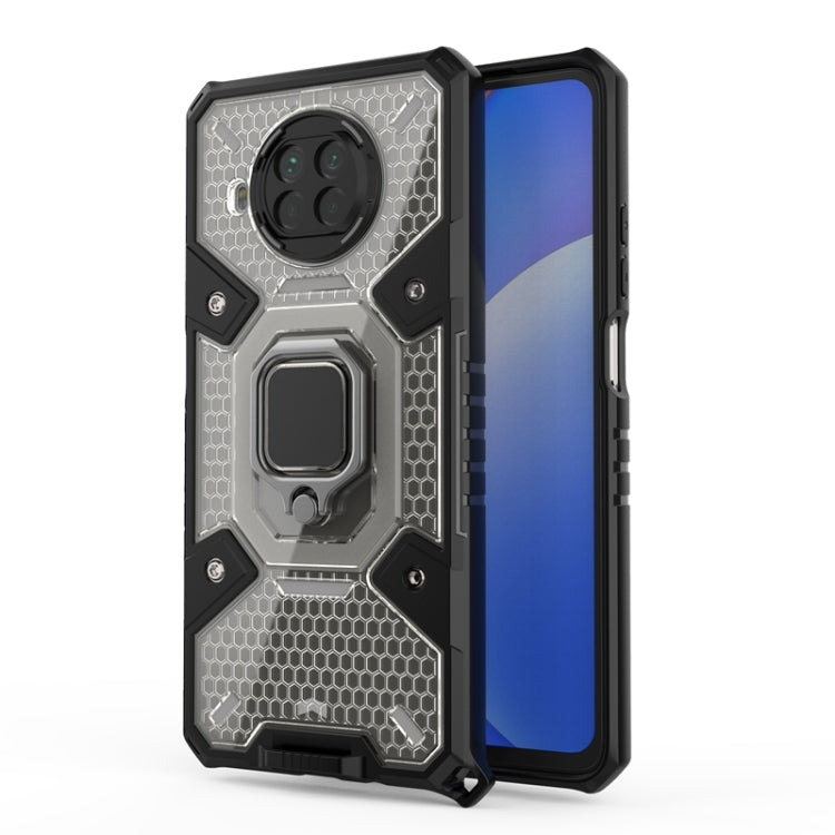 For Xiaomi Mi 10T Lite 5G Space PC+TPU Ring Holder Protective Case