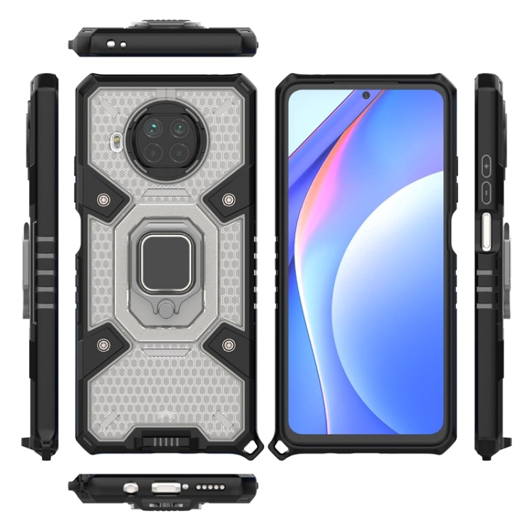 For Xiaomi Mi 10T Lite 5G Space PC+TPU Ring Holder Protective Case