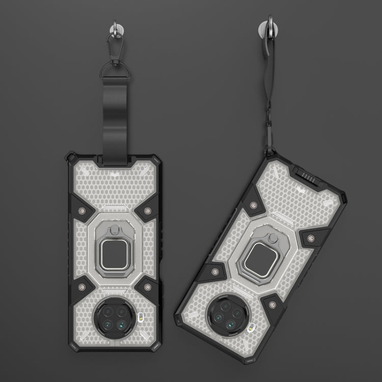 For Xiaomi Mi 10T Lite 5G Space PC+TPU Ring Holder Protective Case