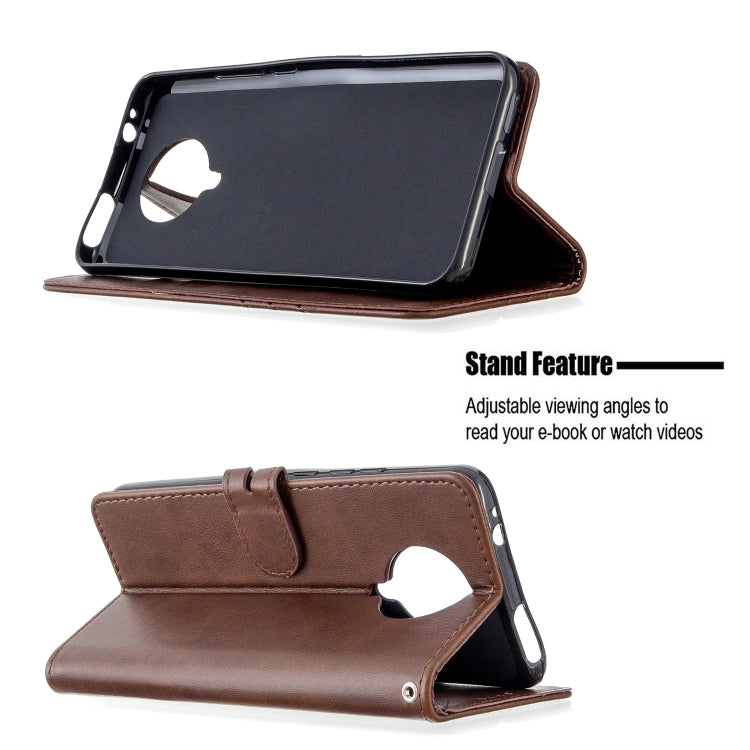 For Xiaomi Redmi K30 Pro Stitching Style 2-Color Cow Texture Horizontal Flip PU Leather Case with Holder & Card Slot & Lanyard