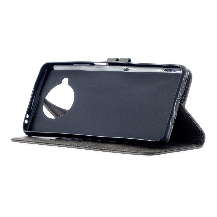 For Xiaomi Mi 10T Lite 5G Stitching Style 2-Color Cow Texture Horizontal Flip PU Leather Case with Holder & Card Slot & Lanyard