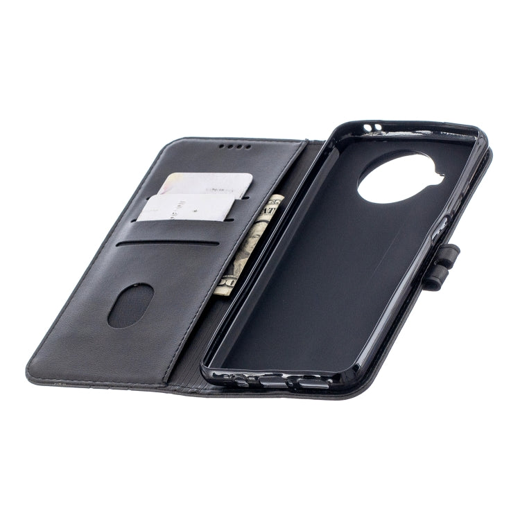 For Xiaomi Mi 10T Lite 5G Stitching Style 2-Color Cow Texture Horizontal Flip PU Leather Case with Holder & Card Slot & Lanyard