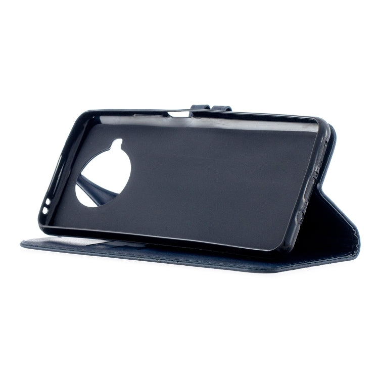 For Xiaomi Mi 10T Lite 5G Stitching Style 2-Color Cow Texture Horizontal Flip PU Leather Case with Holder & Card Slot & Lanyard