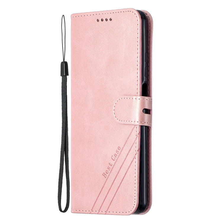 For Xiaomi Mi 10T Lite 5G Stitching Style 2-Color Cow Texture Horizontal Flip PU Leather Case with Holder & Card Slot & Lanyard