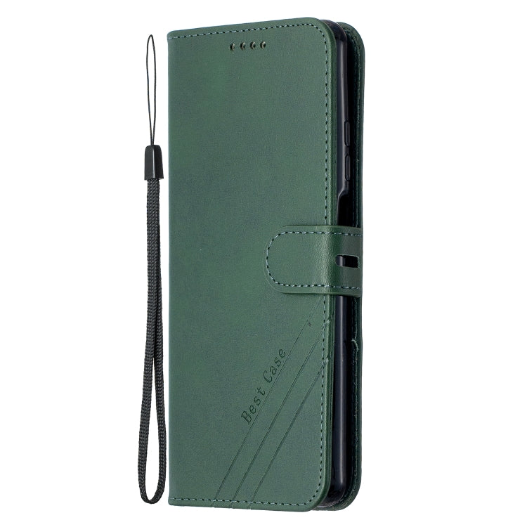 For Xiaomi Mi 10T Lite 5G Stitching Style 2-Color Cow Texture Horizontal Flip PU Leather Case with Holder & Card Slot & Lanyard