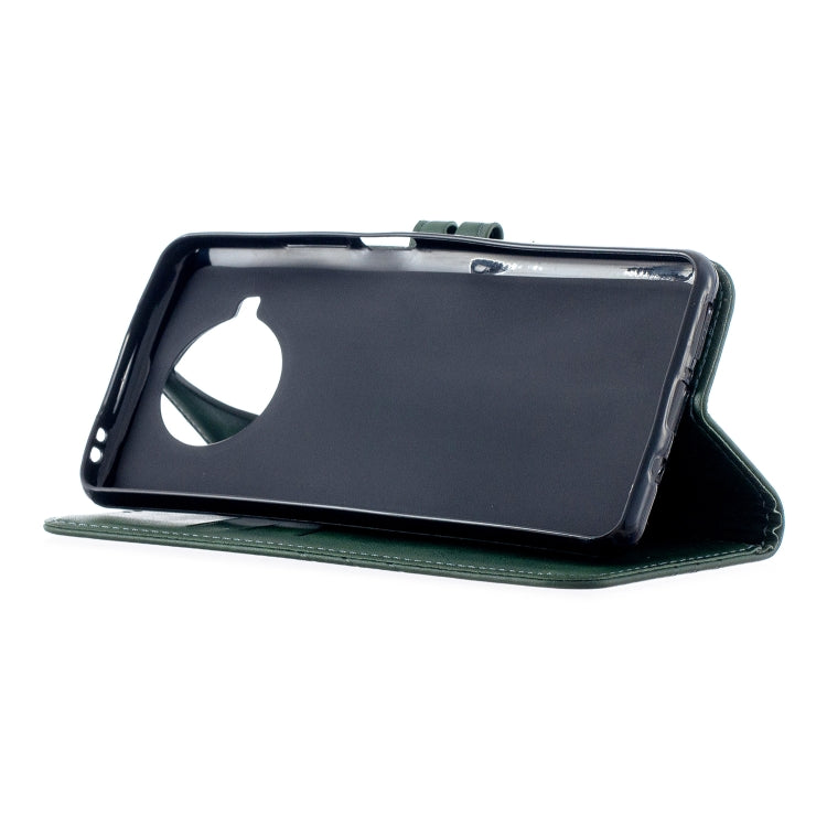 For Xiaomi Mi 10T Lite 5G Stitching Style 2-Color Cow Texture Horizontal Flip PU Leather Case with Holder & Card Slot & Lanyard