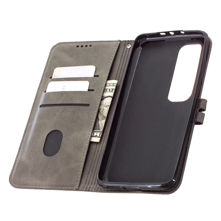 For Xiaomi Mi 10 Ultra Stitching Style 2-Color Cow Texture Horizontal Flip PU Leather Case with Holder & Card Slot & Lanyard