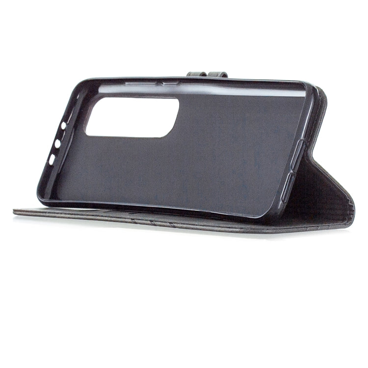 For Xiaomi Mi 10 Ultra Stitching Style 2-Color Cow Texture Horizontal Flip PU Leather Case with Holder & Card Slot & Lanyard