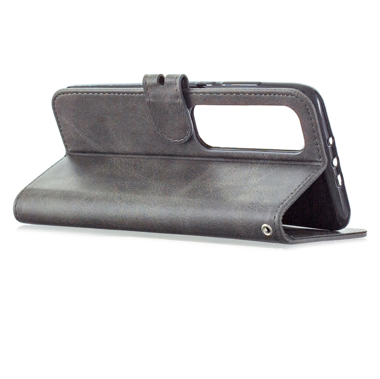 For Xiaomi Mi 10 Ultra Stitching Style 2-Color Cow Texture Horizontal Flip PU Leather Case with Holder & Card Slot & Lanyard