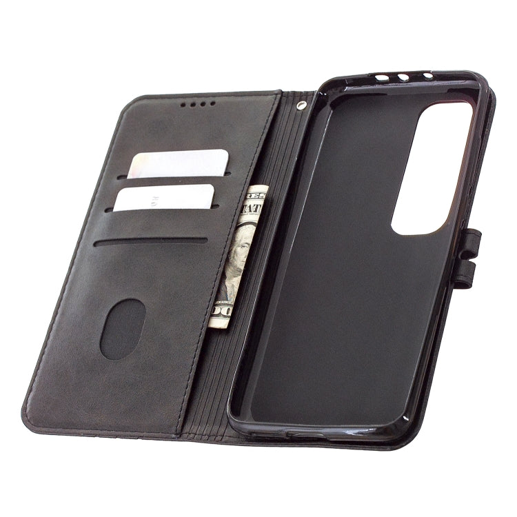 For Xiaomi Mi 10 Ultra Stitching Style 2-Color Cow Texture Horizontal Flip PU Leather Case with Holder & Card Slot & Lanyard