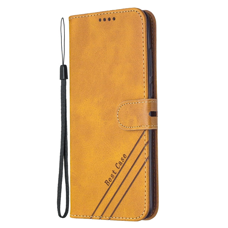 For Xiaomi Mi 10 Ultra Stitching Style 2-Color Cow Texture Horizontal Flip PU Leather Case with Holder & Card Slot & Lanyard
