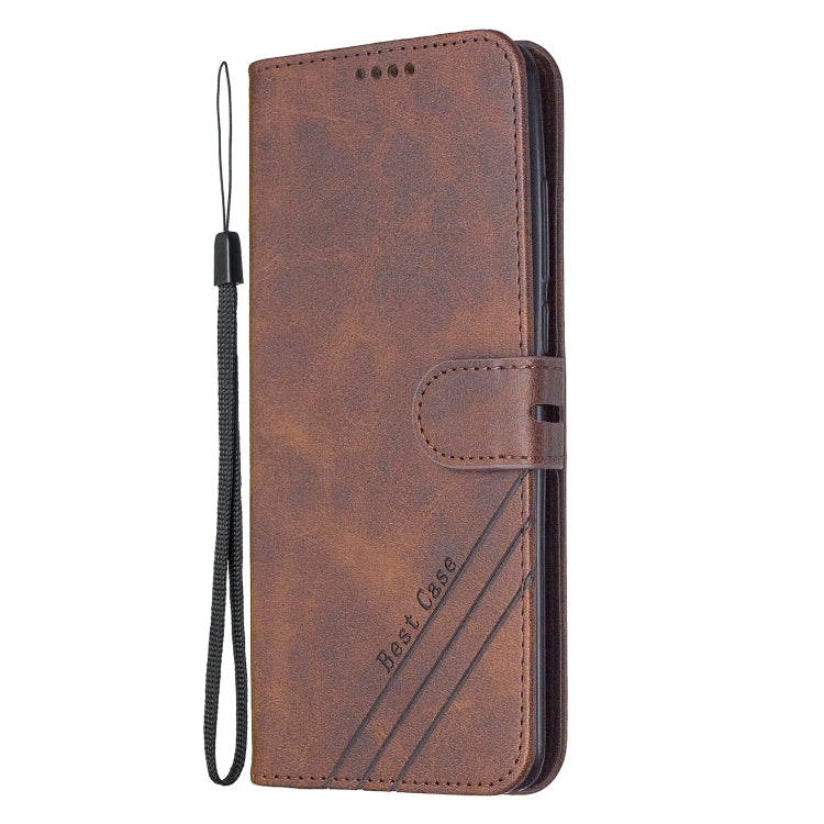 For Xiaomi Mi 10 Ultra Stitching Style 2-Color Cow Texture Horizontal Flip PU Leather Case with Holder & Card Slot & Lanyard