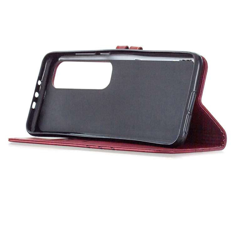 For Xiaomi Mi 10 Ultra Stitching Style 2-Color Cow Texture Horizontal Flip PU Leather Case with Holder & Card Slot & Lanyard