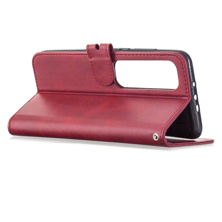 For Xiaomi Mi 10 Ultra Stitching Style 2-Color Cow Texture Horizontal Flip PU Leather Case with Holder & Card Slot & Lanyard