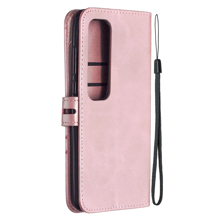 For Xiaomi Mi 10 Ultra Stitching Style 2-Color Cow Texture Horizontal Flip PU Leather Case with Holder & Card Slot & Lanyard