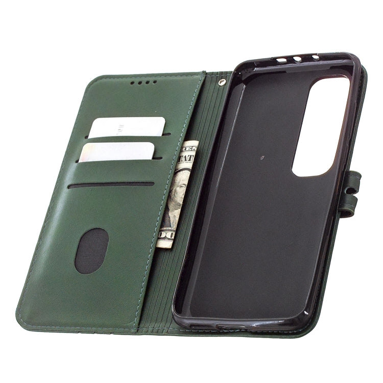 For Xiaomi Mi 10 Ultra Stitching Style 2-Color Cow Texture Horizontal Flip PU Leather Case with Holder & Card Slot & Lanyard