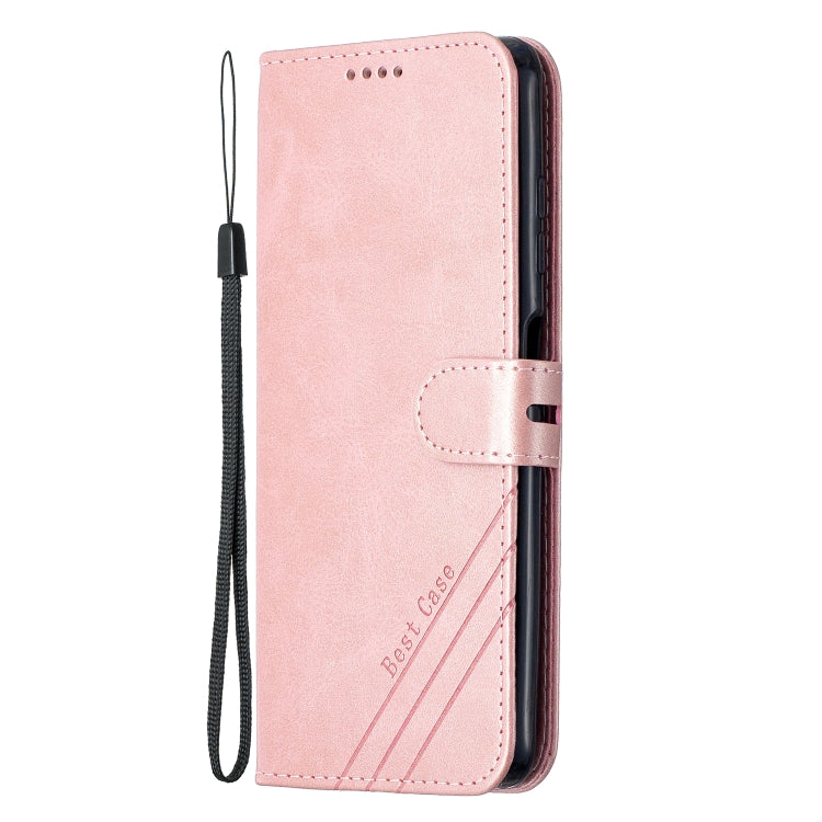 For Xiaomi Poco X3 NFC Stitching Style 2-Color Cow Texture Horizontal Flip PU Leather Case with Holder & Card Slot & Lanyard