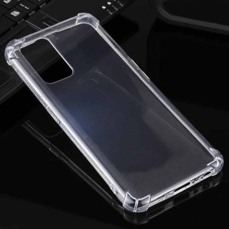 For OPPO Realme GT 5G Four-Corner Anti-Drop Ultra-Thin TPU Case