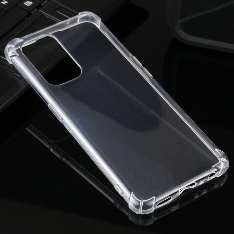 For OPPO Reno5 Z Four-Corner Anti-Drop Ultra-Thin TPU Case