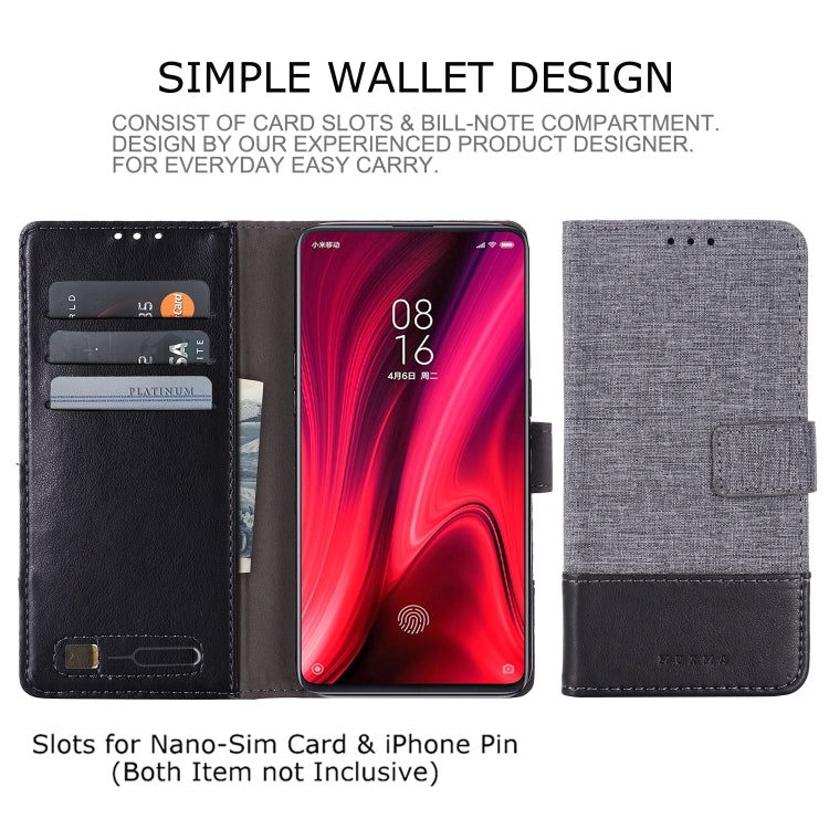 For Xiaomi Redmi K20 MUXMA MX102 Horizontal Flip Canvas Leather Case with Stand & Card Slot & Wallet Function