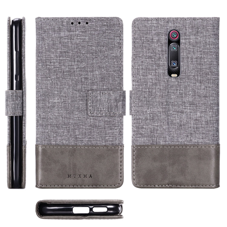 For Xiaomi Redmi K20 MUXMA MX102 Horizontal Flip Canvas Leather Case with Stand & Card Slot & Wallet Function