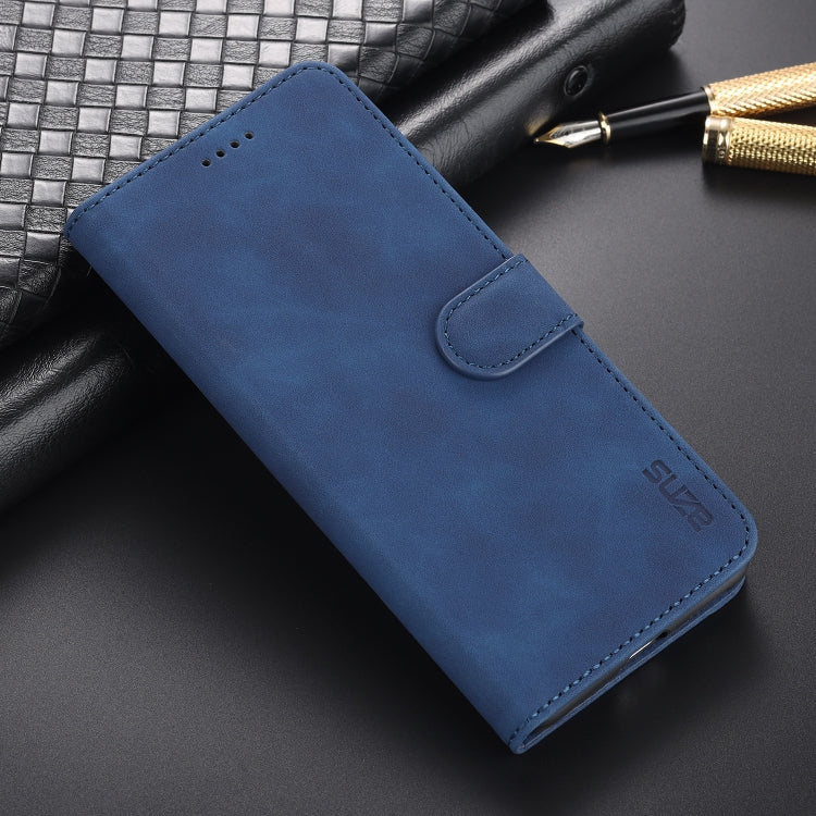 For vivo X60 Pro AZNS Skin Feel Calf Texture Horizontal Flip Leather Case with Card Slots & Holder & Wallet
