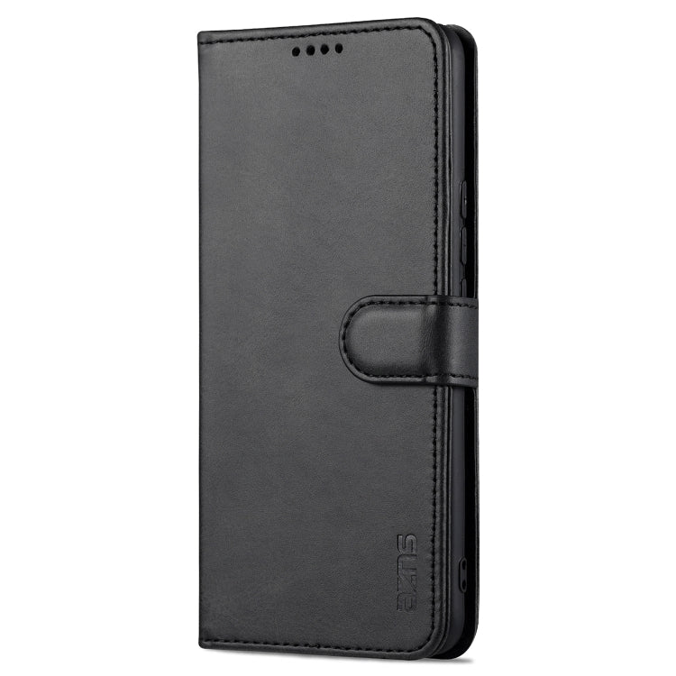 For vivo X60 Pro AZNS Skin Feel Calf Texture Horizontal Flip Leather Case with Card Slots & Holder & Wallet