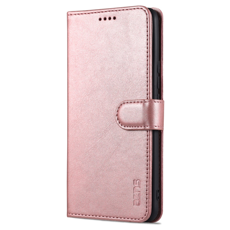 For vivo X60 Pro AZNS Skin Feel Calf Texture Horizontal Flip Leather Case with Card Slots & Holder & Wallet