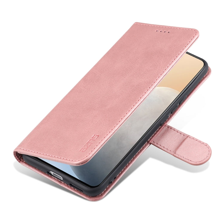 For vivo X60 Pro AZNS Skin Feel Calf Texture Horizontal Flip Leather Case with Card Slots & Holder & Wallet
