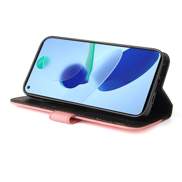 For Xiaomi Mi 11 Business Stitching-Color Horizontal Flip PU Leather Case with Holder & Card Slots & Photo Frame