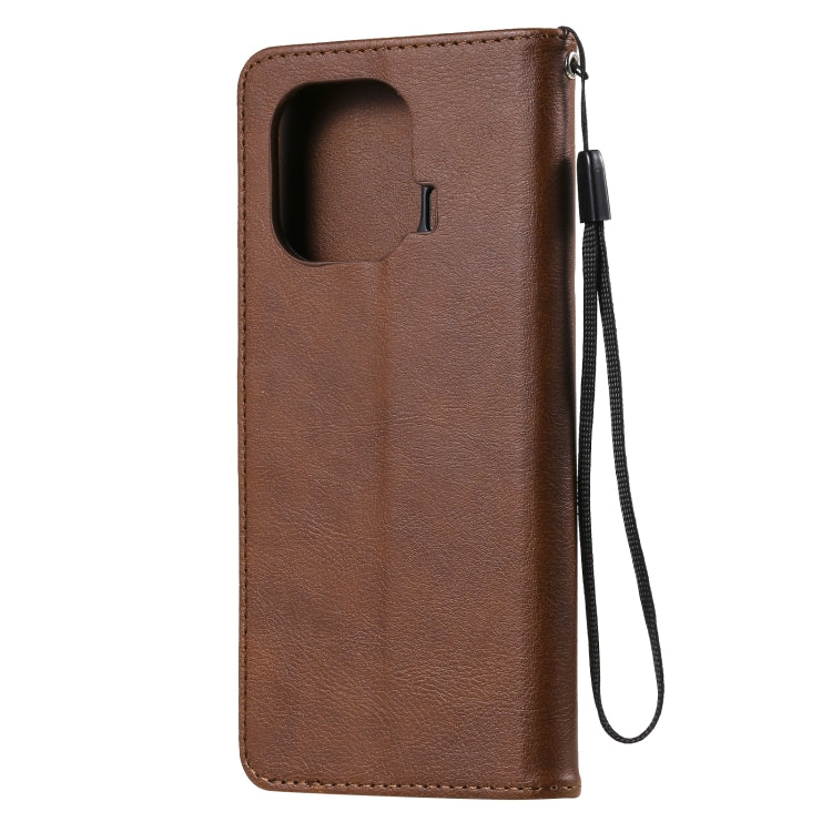 For Xiaomi Mi 11 Pro Solid Color Horizontal Flip Protective Leather Case with Holder & Card Slots & Wallet & Photo Frame & Lanyard