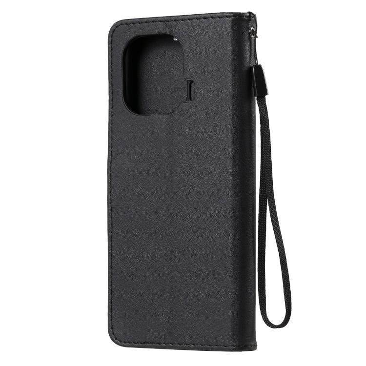 For Xiaomi Mi 11 Pro Solid Color Horizontal Flip Protective Leather Case with Holder & Card Slots & Wallet & Photo Frame & Lanyard