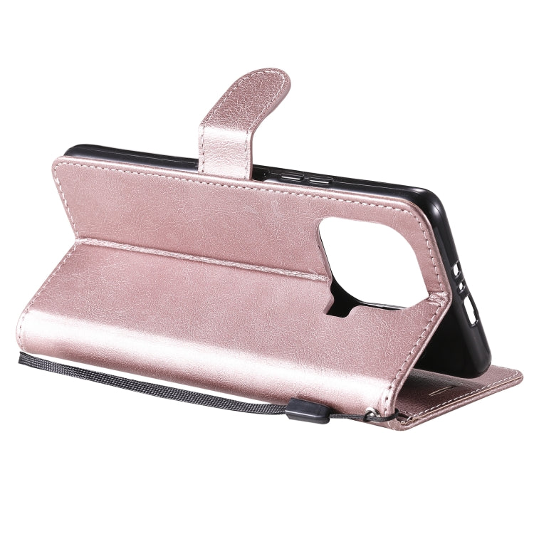 For Xiaomi Mi 11 Pro Solid Color Horizontal Flip Protective Leather Case with Holder & Card Slots & Wallet & Photo Frame & Lanyard