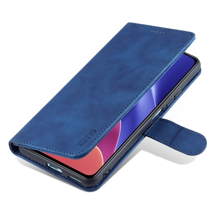 For Xiaomi Poco F3 AZNS Skin Feel Calf Texture Horizontal Flip Leather Case with Card Slots & Holder & Wallet