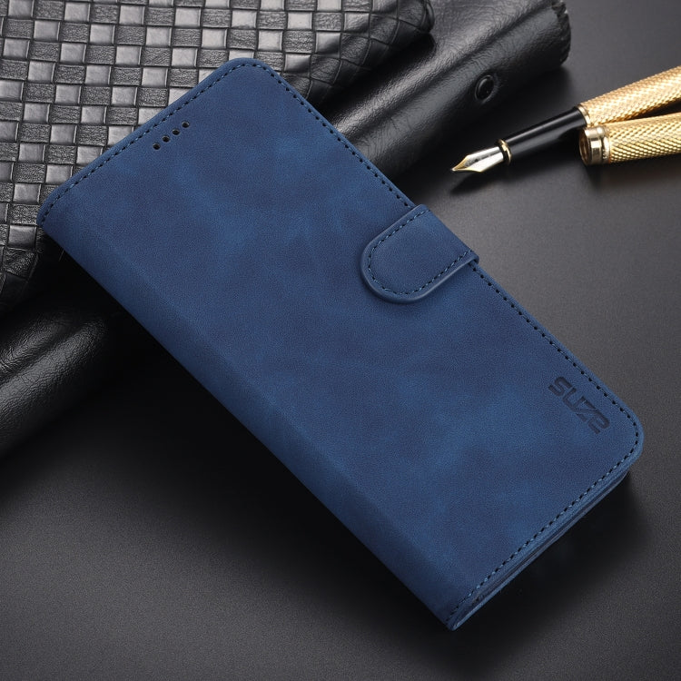 For Xiaomi Poco F3 AZNS Skin Feel Calf Texture Horizontal Flip Leather Case with Card Slots & Holder & Wallet