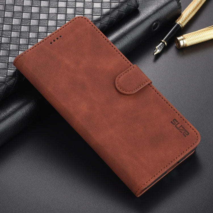 For Xiaomi Poco F3 AZNS Skin Feel Calf Texture Horizontal Flip Leather Case with Card Slots & Holder & Wallet