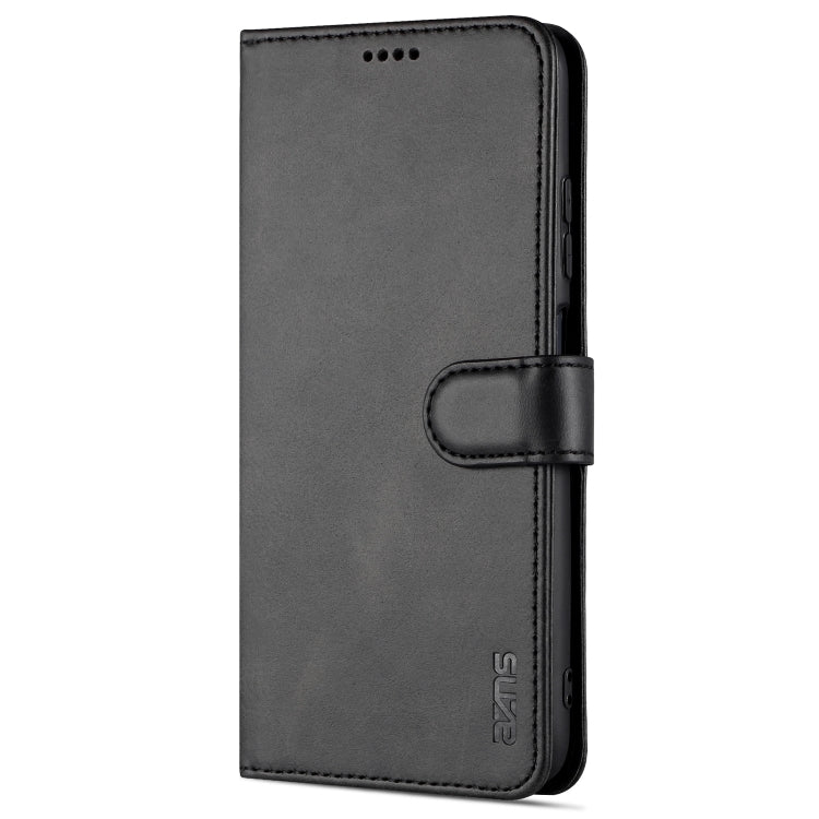 For Xiaomi Redmi Note 9 5G AZNS Skin Feel Calf Texture Horizontal Flip Leather Case with Card Slots & Holder & Wallet