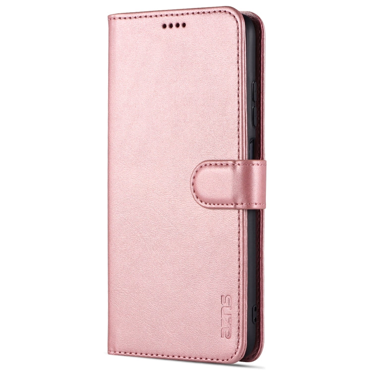 For Xiaomi Redmi Note 9 5G AZNS Skin Feel Calf Texture Horizontal Flip Leather Case with Card Slots & Holder & Wallet
