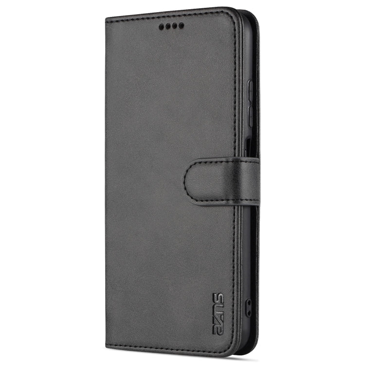 For Xiaomi Redmi Note 10 5G AZNS Skin Feel Calf Texture Horizontal Flip Leather Case with Card Slots & Holder & Wallet